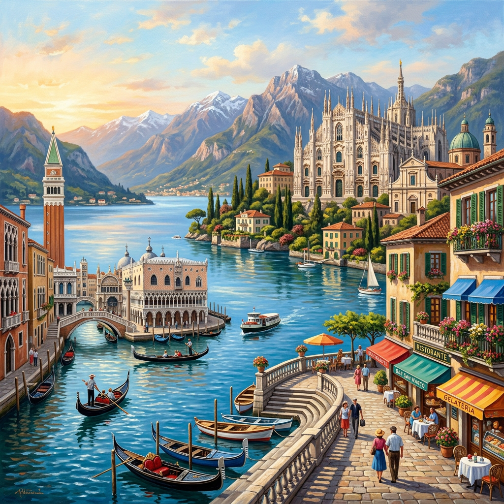 A 15-Day Italy Itinerary: Milan, Lake Como, Piedmont & Venice